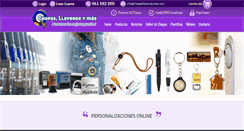 Desktop Screenshot of chapasllaverosymas.com